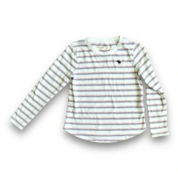 abercrombie kids | Long Sleeve Striped Tee (7/8 yrs) - Picture 1 of 4